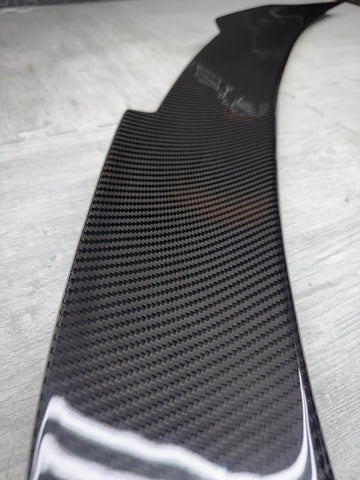 15-20 BMW F87 M2 COUPE REAR TRUNK CARBON LIP SPOILER RW CARBON