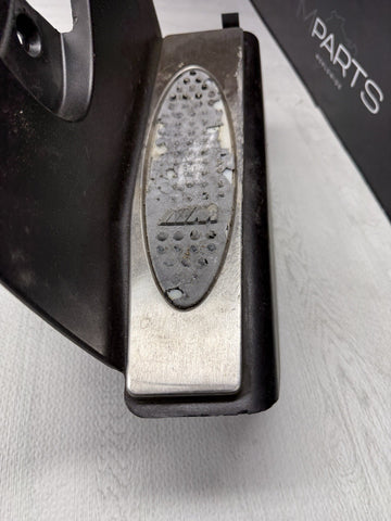 01-06 BMW E46 M3 BLACK DEAD PEDAL KICK PANEL COVER 7902400 *Damage