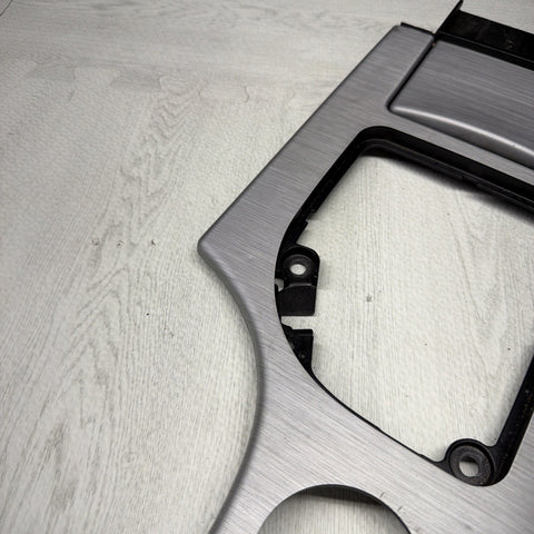 OEM BMW E60 M5 06- 08 Silver Aluminum Center Console Trim 7896934