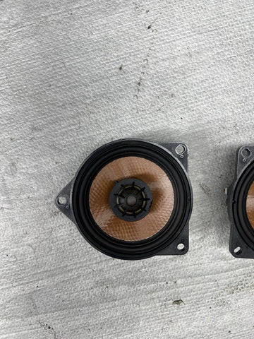 BMW E63 E92 335 650 M3 M5 M6 X5 Individual Audio Sound Speakers Coaxial Pair OEM