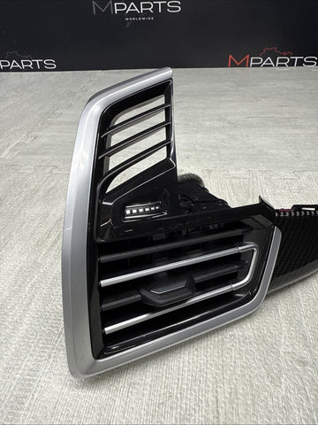 20-25 BMW G06 F96 X6M X7 Left Driver Front Dash Air Vent 21828910 Carbon Fiber