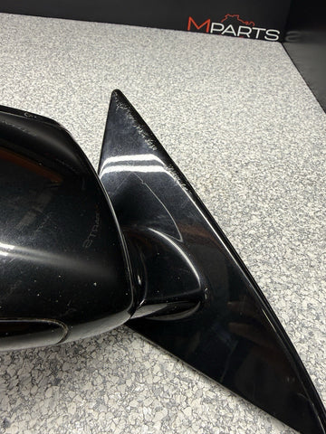 06-08 BMW E63 E64 M6 Door Right Passenger Mirror Sapphire Black *Paint Bubbling