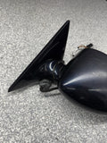 01-06 BMW E46 M3 Side View Door Mirrors Pair Carbon Black *See Pics