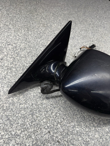 01-06 BMW E46 M3 Side View Door Mirrors Pair Carbon Black *See Pics