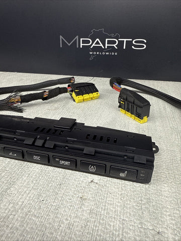 01-06 BMW E46 M3 Convertible Buttons Tray Panel Switches Heated Conversion Set