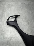 08-13 BMW E90 E92 E93 M3 Lower Steering Wheel Trim Cover Plate Black *Notes*