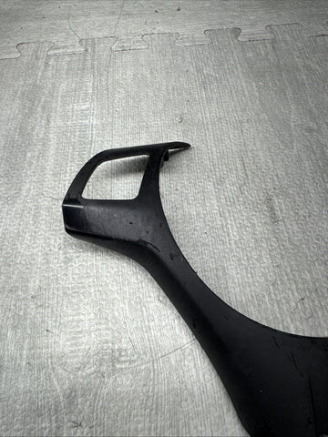 08-13 BMW E90 E92 E93 M3 Lower Steering Wheel Trim Cover Plate Black *Notes*