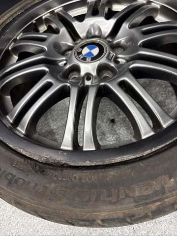 01-06 BMW E46 M3 Factory Front 18x8 M Double Spoke Alloy Style 67 Wheel 18" OEM