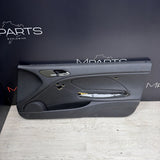 01-06 BMW E46 M3 FRONT PASSENGER RIGHT SIDE DOOR PANEL CARD BLACK OEM