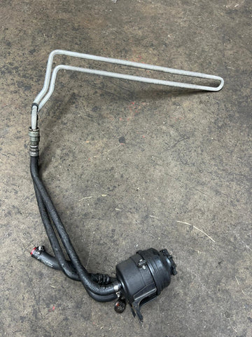 2001-2006 BMW M3 E46 S54 POWER STEERING OIL COOLER ALUMINUM LINES PIPES OEM