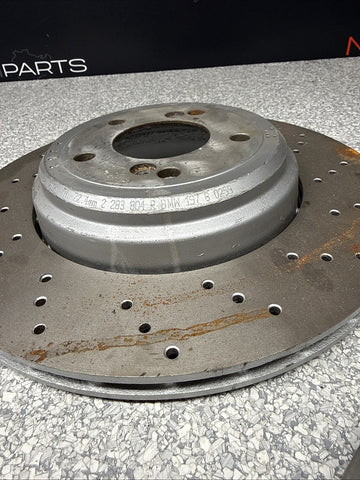 OEM / REFURBISHED 08-13 BMW E90 E92 E93 M3 Rear Brakes Rotors 2283803 2283804