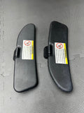 98-02 BMW Z3 M Z3M CONVERTIBLE PANELS SUN VISORS BLACK