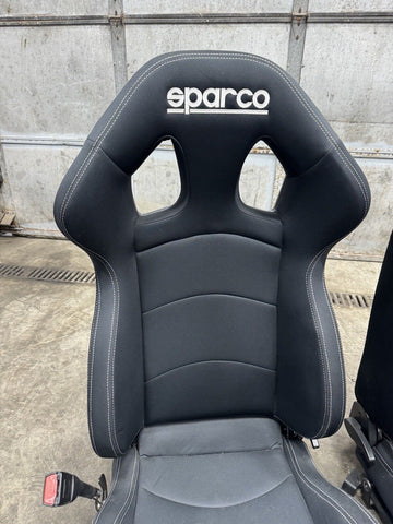 SPARCO Interior Front Seats Black