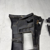 01-06 BMW E46 M3 FRONT BUMPER COVER GUARDS BRACKETS 2695247