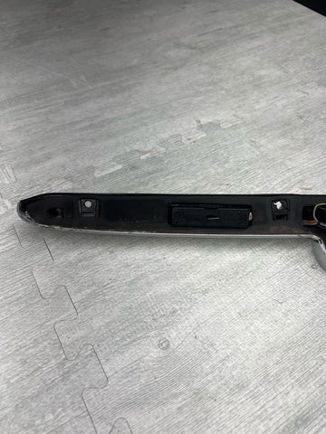 01-06 BMW E46 M3 Convertible Trunk Lid Grip Key Deck Handle Carbon Black