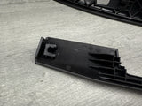01-06 BMW E46 325 330 M3 Headlight Switch Radio Dash Trims OEM Titan Shadow Grey