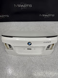 (PICKUP ONLY) 11-16 BMW F10 528i 535i 550i M5 REAR TRUNK LID SHELL PANEL WHITE