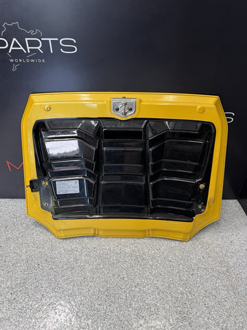 16-24 Lamborghini Huracan Spyder Rear Engine Hood Bonnet Yellow