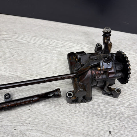 01-06 BMW E46 M3 S54 Engine Oil Pump + Pick Up Tubes