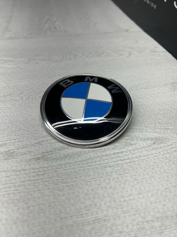 BMW 3 E30 REAR TRUNK LID EMBLEM BADGE 51141872969 1872969 ORIGINAL
