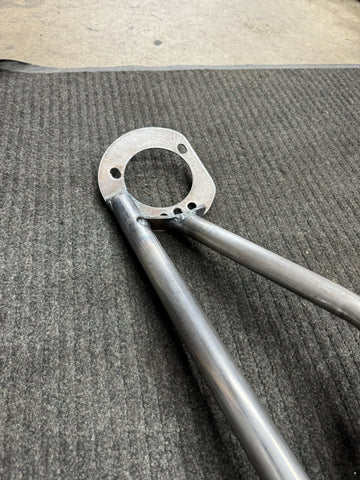 MASON ENGINEERING 01-06 BMW E46 M3 1 PC RACING STRUT TOWER BRACE CARBON STEEL
