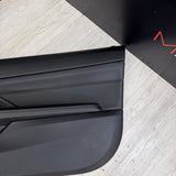 BMW 21-25 G82 G83 M4 Front Right Passenger Side Door Panel Black *Notes*