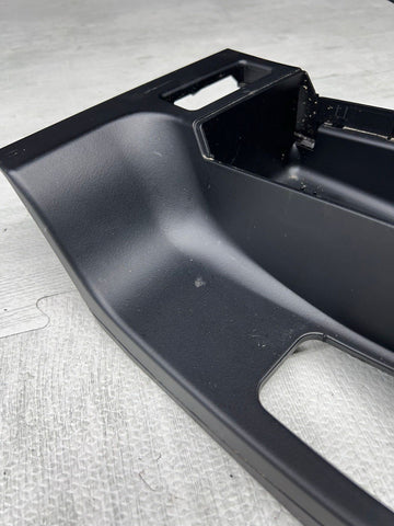 01-06 BMW E46 330 328 325 M3 COUPE BLACK CENTER CONSOLE AFTERMARKET
