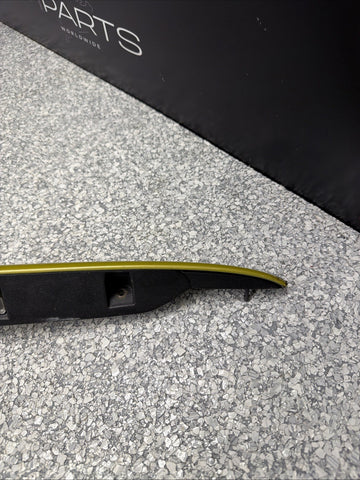 03-06 BMW E46 M3 Coupe Trunk Lid Grip Key Deck Handle Phoenix Yellow