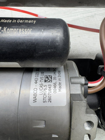 Porsche 991.1 911 14-16 GT3 Front Suspension Air Lift Pump Assembly OEM