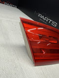 2011–2013 BMW 3 Series E92 Left Inner Trunk Lid Tail Light OEM 7252779 *Chip