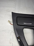 08-13 BMW E90 E92 M3 OEM  Front Center Console Cover Leather DCT *Scratches*