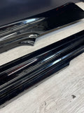 BMW 08-13 E93 M3 Convertible Side Skirts Pair Genuine OEM Jet Black