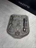 BMW OEM E30 TRUNK LID TOOL KIT TRAY REAR FLAP GRAY + TOOLS 71111128911