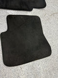 Genuine 01-06 BMW E46 M3 Convertible Carpets Floor Mats Black Front & Rear