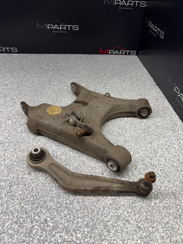 00-03 BMW E39 M5 Rear Left Driver Side Control Arm Lower Upper Set OEM