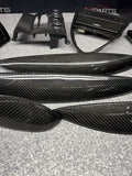 06-07 OEM BMW E63 E64 M6 Front Rear Door Dash Center Console Carbon Trim *Notes*