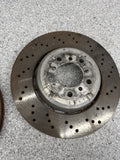 08-13 BMW E90 E92 E93 M3 Front Left & Right Ventilated Brake Disc Rotor Set