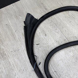 BMW E46 M3 01-06 Right Passenger Side Door Weather Strip Seal Black OEM *Rip*