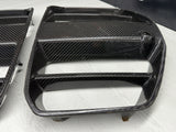 21-26 BMW G80 G82 G83 M3 M4 FRONT BUMPER KIDNEY CENTER GRILLE GRILL CARBON FIBER
