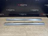 01-06 BMW E46 M3 Rocker Panel Side Skirts OEM Silver Grey