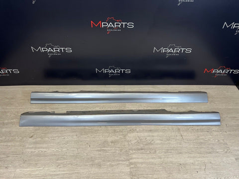 01-06 BMW E46 M3 Rocker Panel Side Skirts OEM Silver Grey