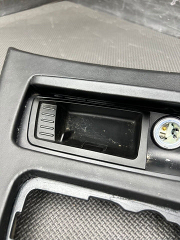 09-13 BMW E90 E92 M3 CIC Center Console Cover Shifter Trim Panel Black MANUAL