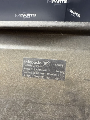 BMW 08-13 E90 E92 M3 Sliding Sunroof Sunshade Sun Shade Panel Cover