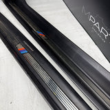 1996-2002 BMW Z3M Roadster Front Entrance Door Sills Scuff Plates Covers Trims