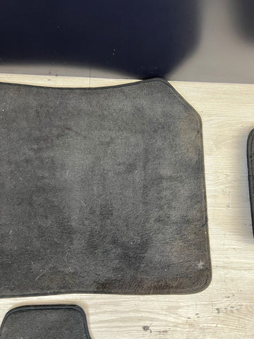 Used Genuine 2008-2013 BMW E93 M3 Carpets Floor Mats Black Front & Rear