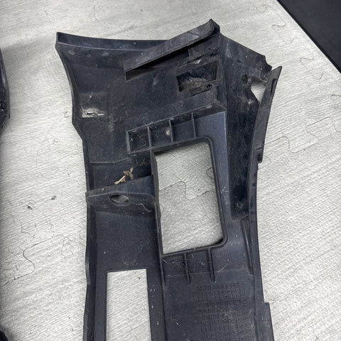 01-06 BMW E46 M3 FRONT BUMPER COVER GUARDS BRACKETS 2695247