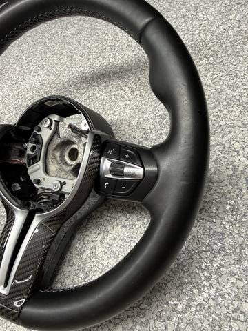 BMW Steering Wheel 15-20 F80 F82 F83 M3 M4 Stock Factory Manual Complete