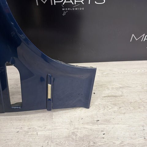 01-06 BMW E46 M3 Right Passenger Fender Mystic Blue