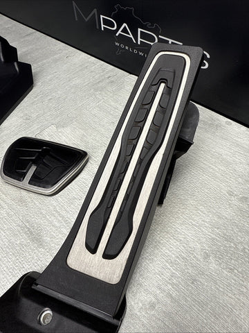 BMW 20-25 X5M X6M F95 F96 Left Kick Panel Brake Gas Dead Pedal Covers Trims OEM