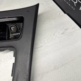 09-13 BMW E90 E92 M3 MANUAL CIC LEATHER CENTER CONSOLE TRIM